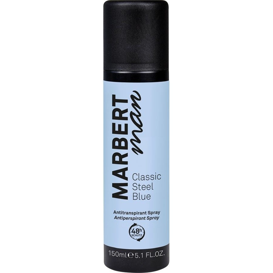 Marbert Man Classic Steel Blue Antitranspirant Spray Deodorant Spray 150 ml