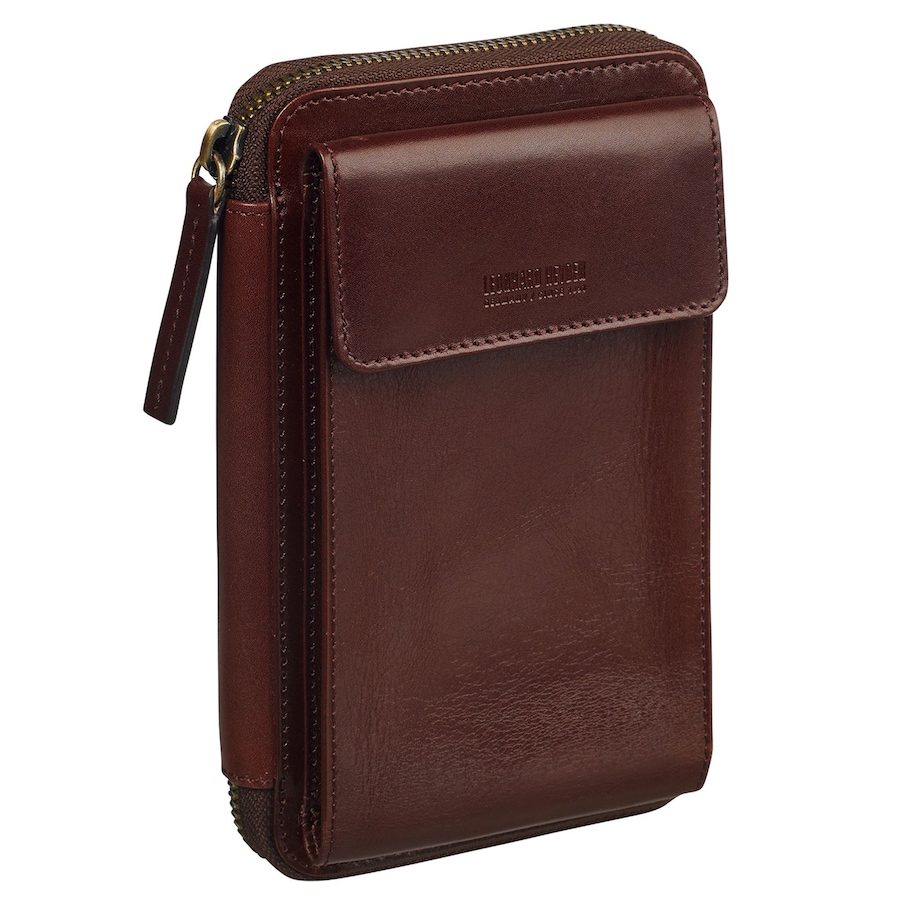 Leonhard Heyden Cambridge Handytasche Leder 11 cm Portemonnaies 1 ct Braun Herren