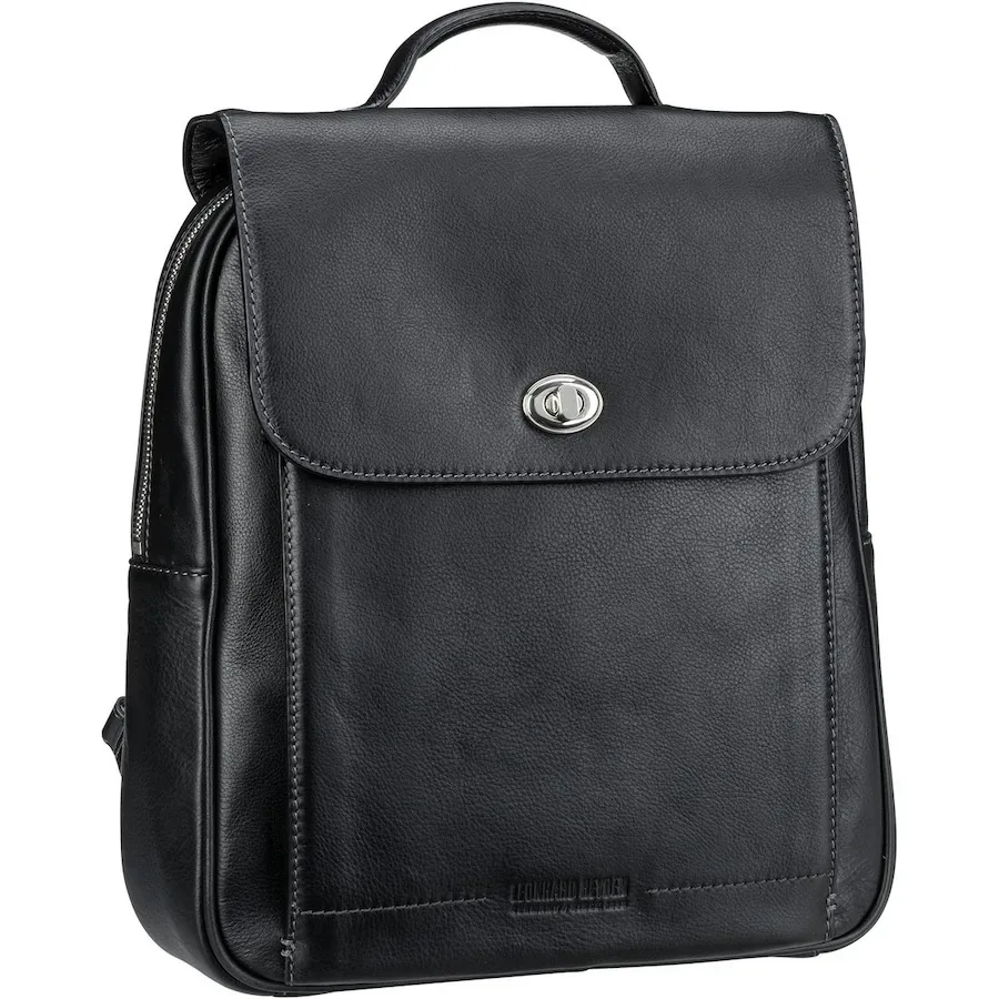 Leonhard Heyden Nizza City-Rucksack Reisetaschen 1 ct Schwarz Damen