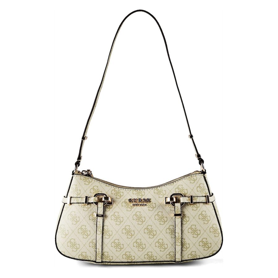 Guess Leona Schultertasche Handtaschen 1 ct Grün Damen
