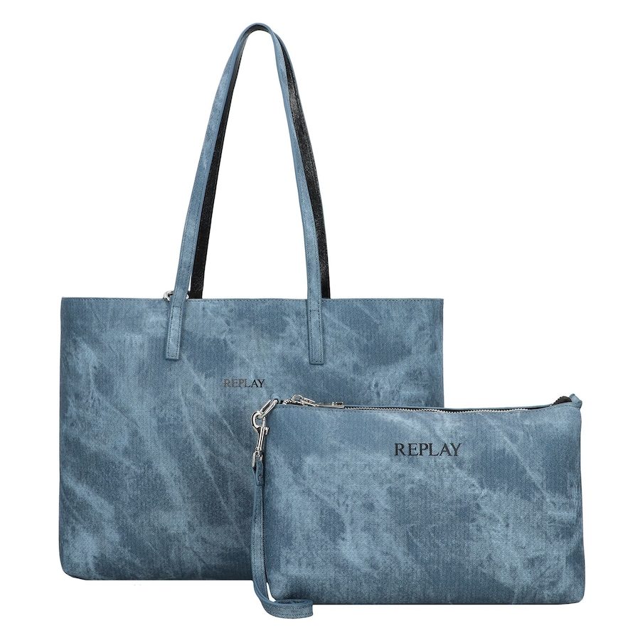 Replay Shopper Tasche 35 cm Handtaschen 1 ct Violett Damen