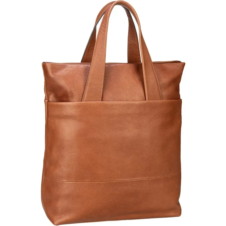 Leonhard Heyden Hamburg Henkeltasche Handtaschen 1 ct Hellbraun Damen