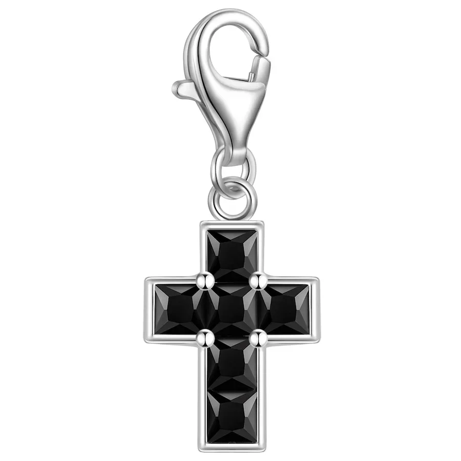 Rafaela Donata - Charm Kreuz, 16mm, Silber