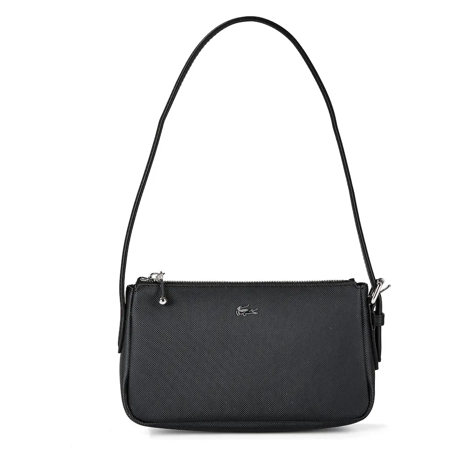 Lacoste Daily City Schultertasche Handtaschen 1 ct Schwarz Damen