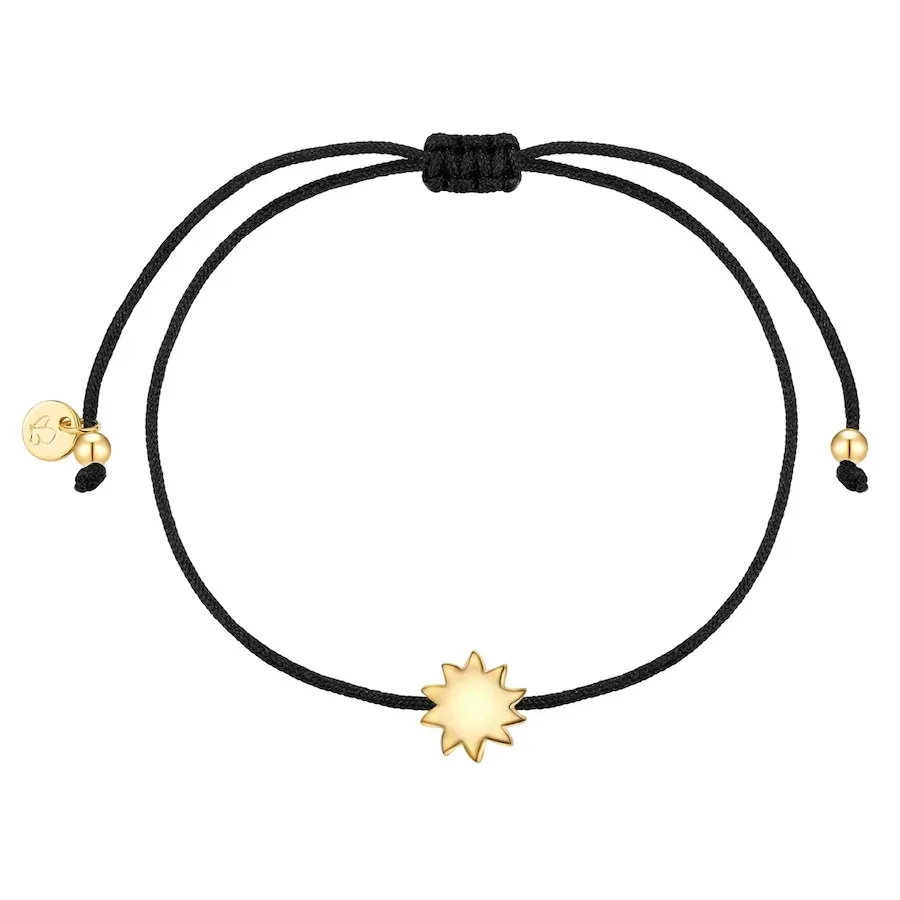 Glanzstücke München Armband Sonne aus Sterling Silber in gelbgold Armbänder & Armreife 1 ct Damen