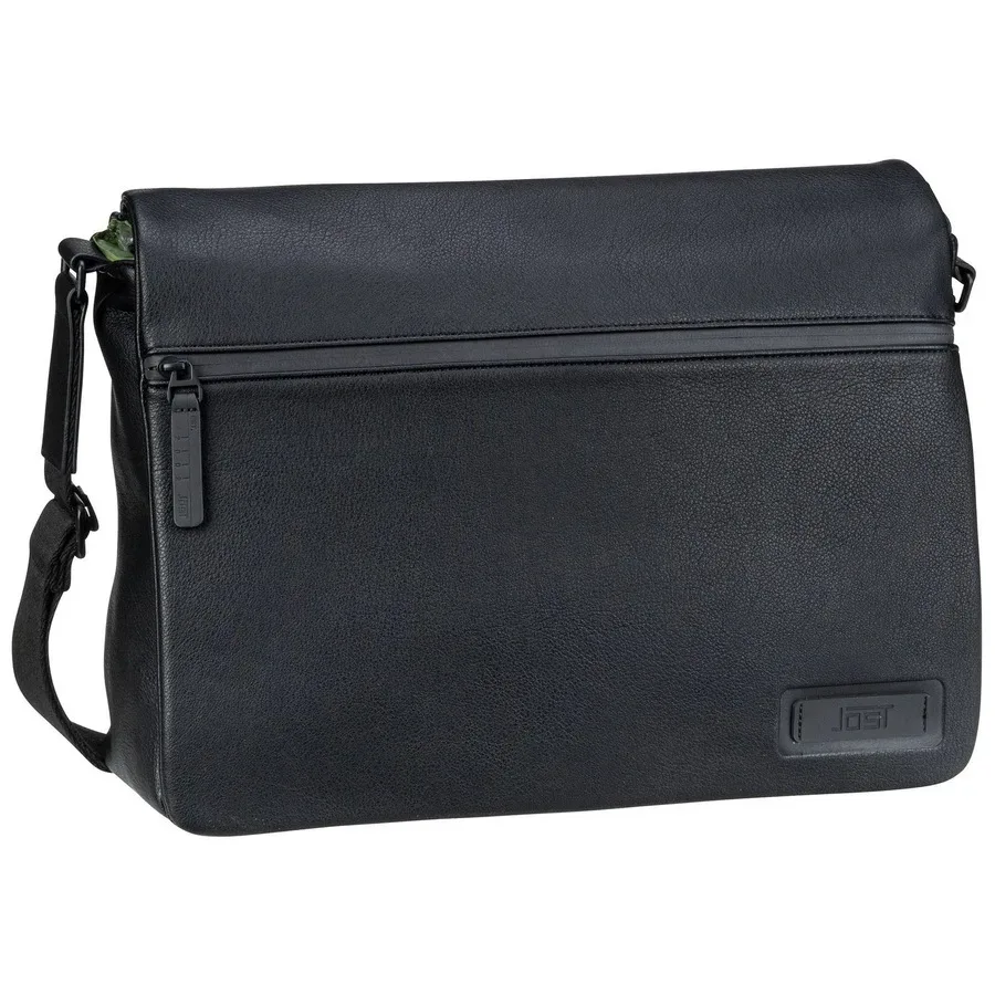 Jost Riga Aktentaschen Messenger 40 cm Laptopfach Handtaschen 1 ct Schwarz Herren