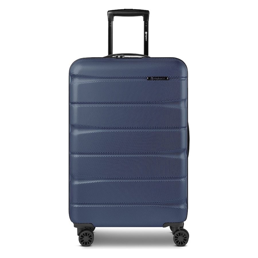 Franky Munich 4.0 4 Rollen Trolley M 66 cm mit Dehnfalte Reisetaschen 1 ct Violett Herren