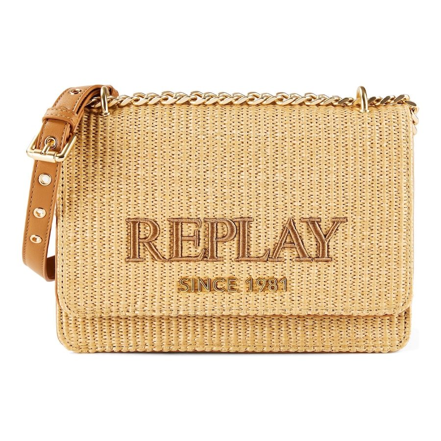Replay Umhängetasche Handtaschen 1 ct Braun Damen