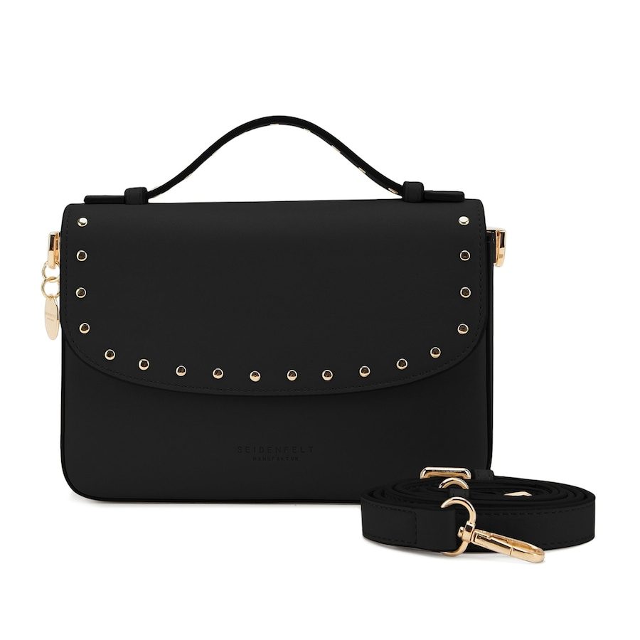 Seidenfelt Senja Handtasche 20 cm Handtaschen 1 ct Schwarz Damen