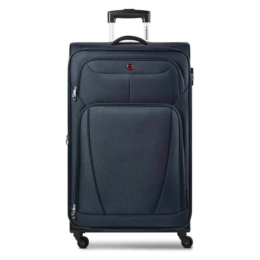 Wenger Beaumont 4-Rollen Trolley XL 87 cm Sondergrösse mit Dehnfalte Koffer & Trolleys 1 ct Schwarz Herren