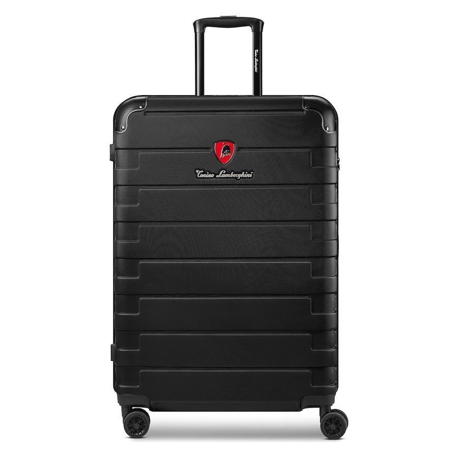 Tonino Lamborghini Milano 4 Rollen Trolley L 72 cm mit Dehnfalte Koffer & Trolleys 1 ct Schwarz Herren