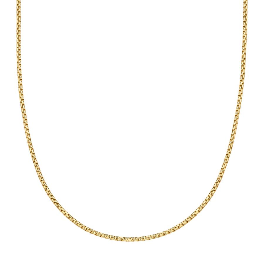 Yokoamii Halskette aus Messing in gelbgold Ketten 1 ct Damen