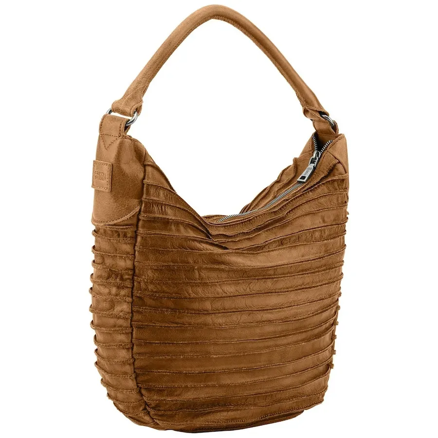 FREDsBRUDER Riffeltier Schultertasche Handtaschen 1 ct Braun Damen