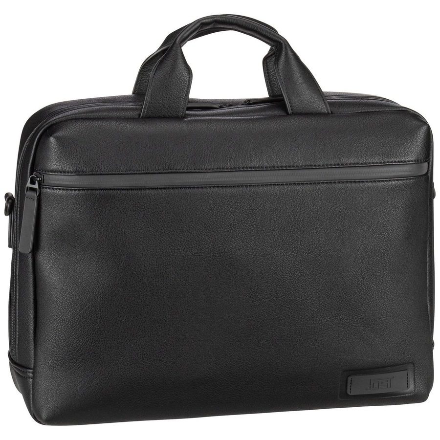 Jost Riga Aktentasche 40 cm Laptopfach Laptoptaschen 1 ct Schwarz Herren