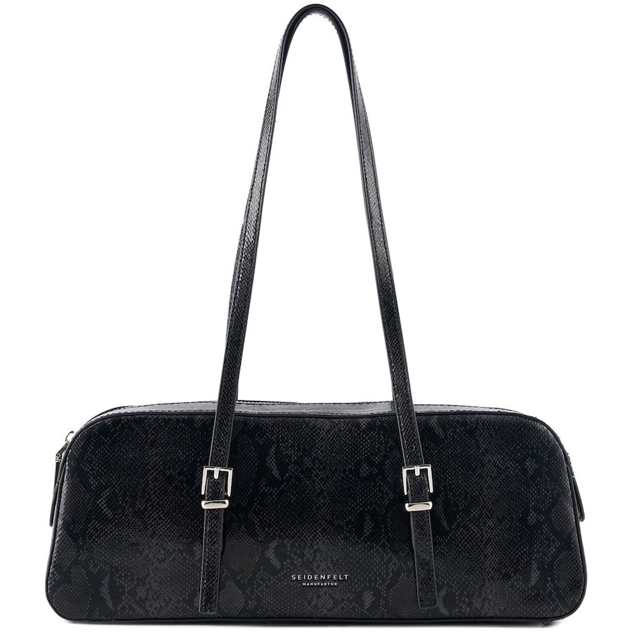 Seidenfelt Lilleby Schultertasche Handtaschen 1 ct Schwarz Damen
