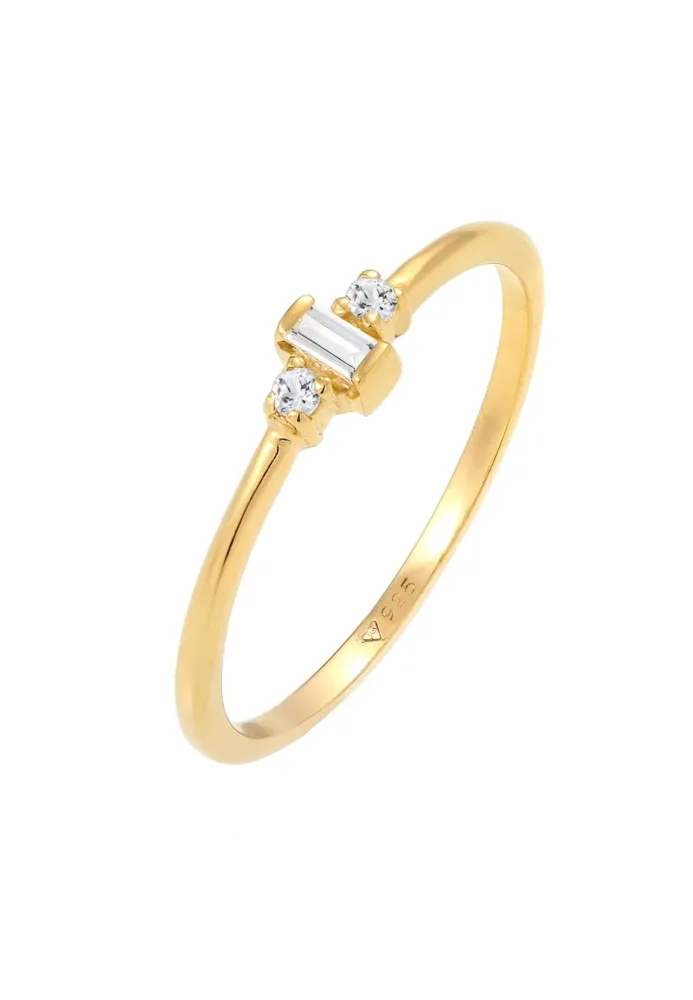 Elli PREMIUM Topas Edelsteine Verlobung 925 Sterling Silber Ringe 1 ct Damen