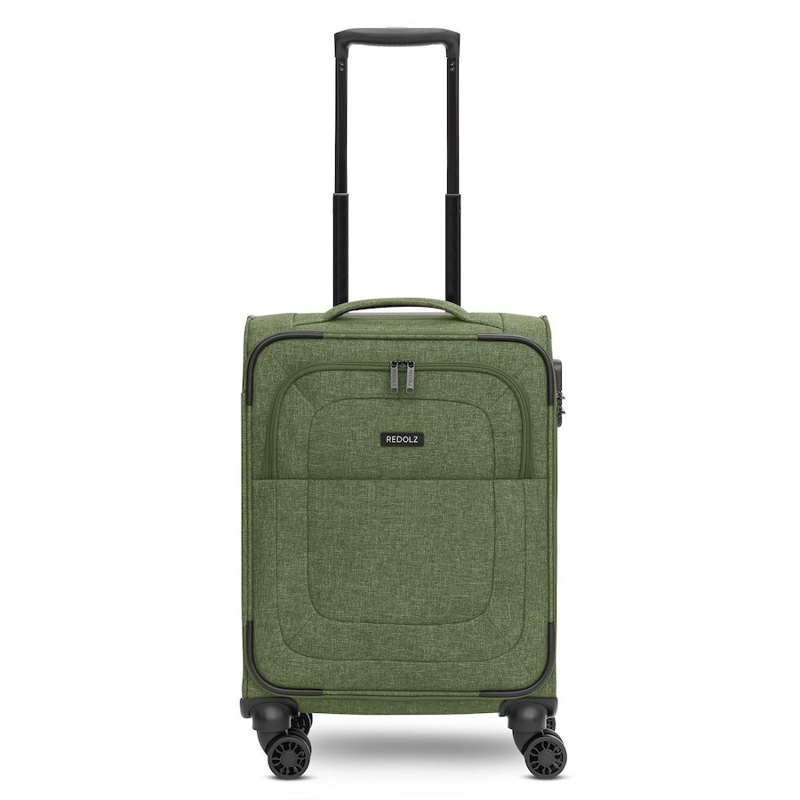 Redolz Essentials 12 CABIN 4 Rollen Kabinentrolley 55 cm Reisetaschen 1 ct Grün Herren