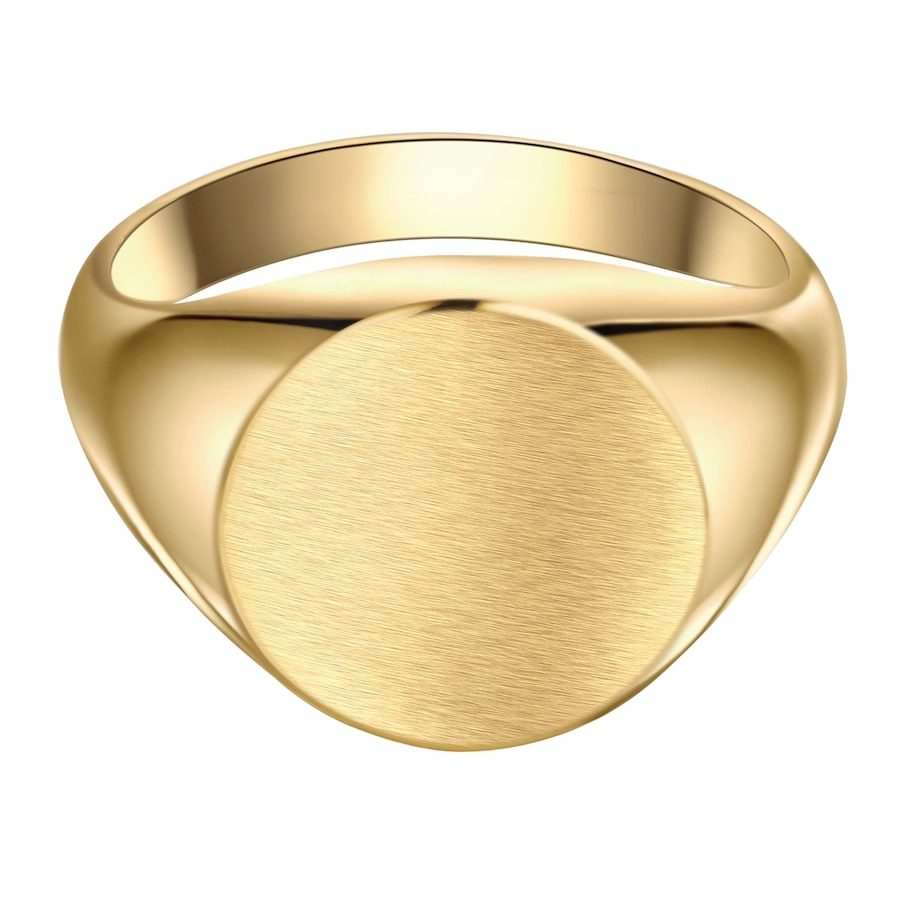 True Rebels Ring aus Edelstahl in gelbgold Herrenschmuck 1 ct Herren