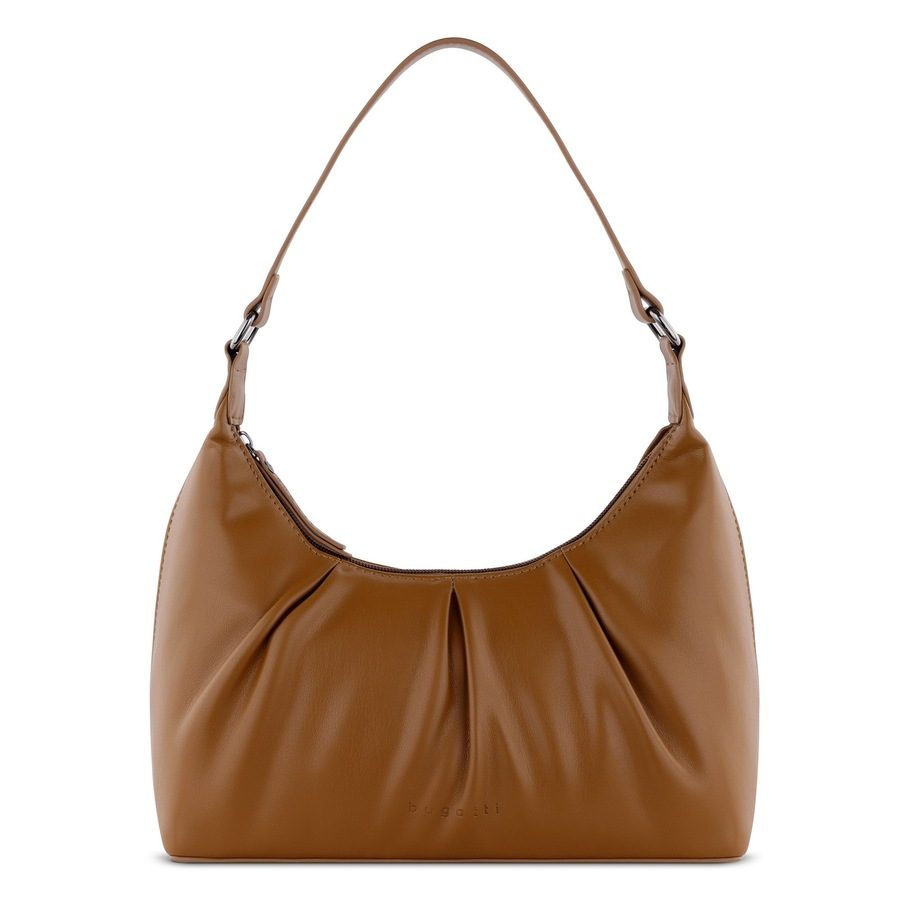 Bugatti Mila Schultertasche Accessoire-Trend für Herbst & Winter 2024 1 ct Braun Damen