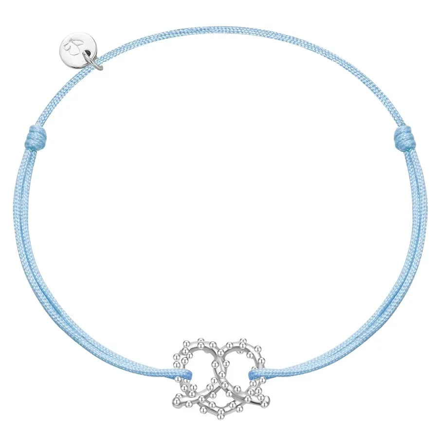 Glanzstücke München - Armband Herz-Breze, 19cm, Silber