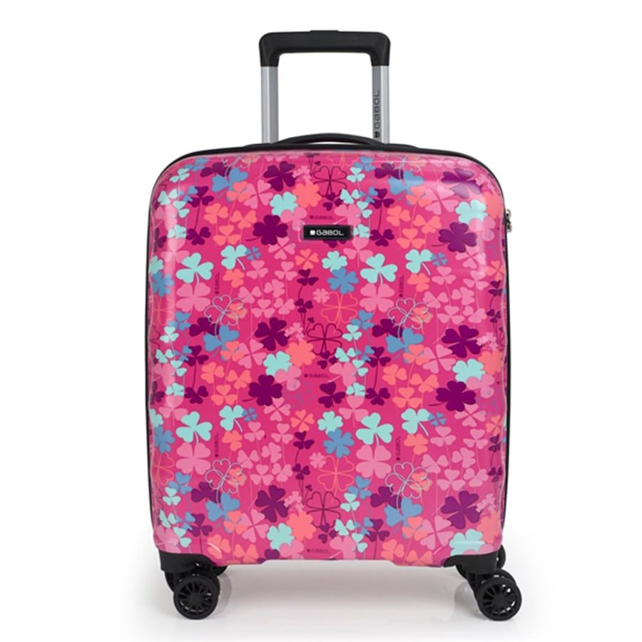 Gabol Clover 4 Rollen Kabinentrolley 55 cm Reisetaschen 1 ct Silber Herren