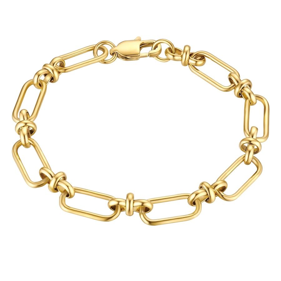 True Rebels Armband aus Edelstahl in gelbgold Armbänder & Armreife 1 ct Herren