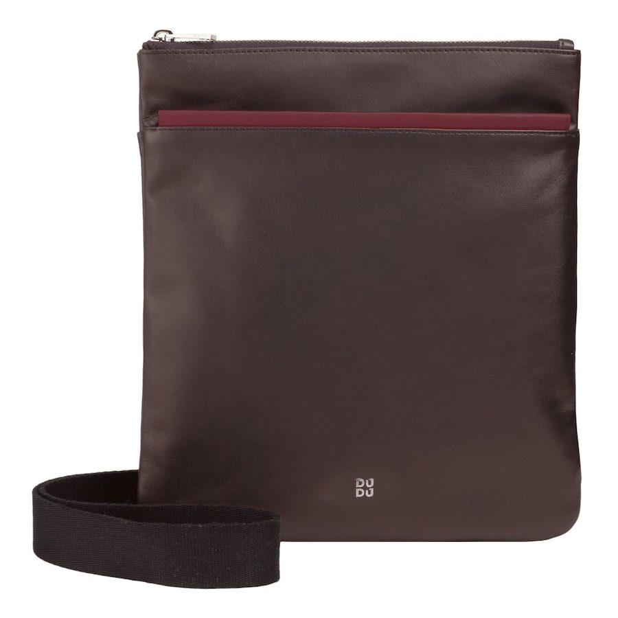 DuDu Panay Umhängetasche Accessoire-Trend für Herbst & Winter 2024 1 ct Braun Herren
