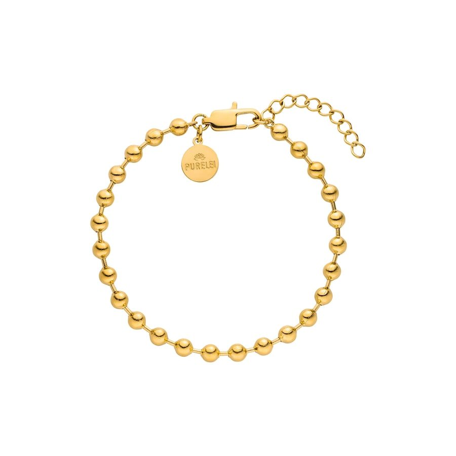 Purelei Bubble Armband 100% Edelstahl Armbänder & Armreife 1 ct Hellbraun Damen