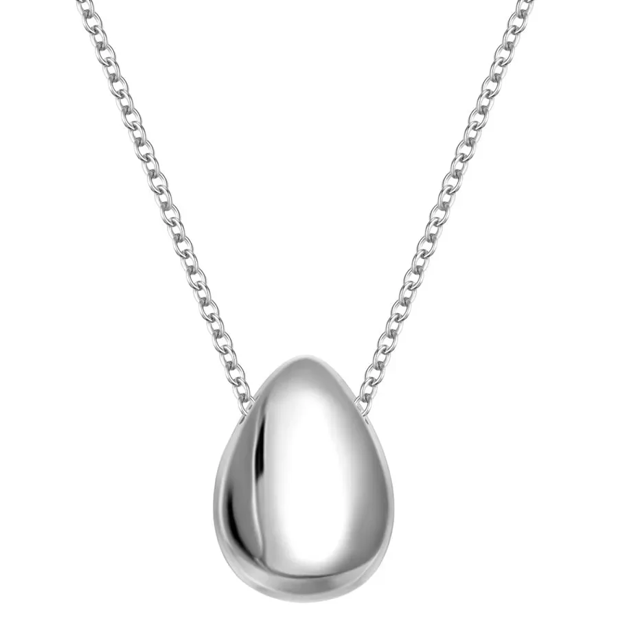 Glanzstücke München Halskette Tropfen aus Sterling Silber in silber Ketten 1 ct Damen