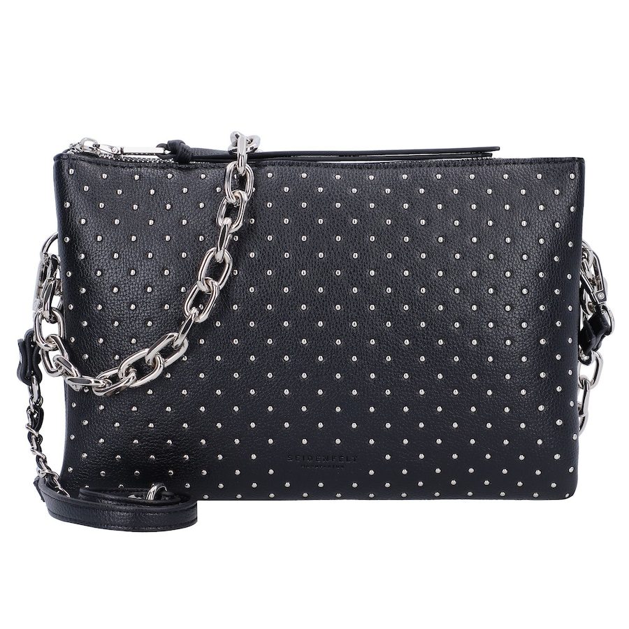 Seidenfelt Jomala Schultertasche 28 cm Handtaschen 1 ct Schwarz Damen
