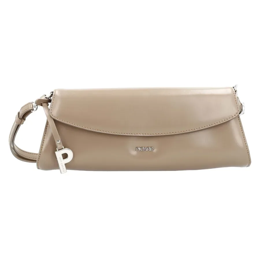 Picard Rome Umhängetasche Leder 29 cm Handtaschen 1 ct Grau Damen