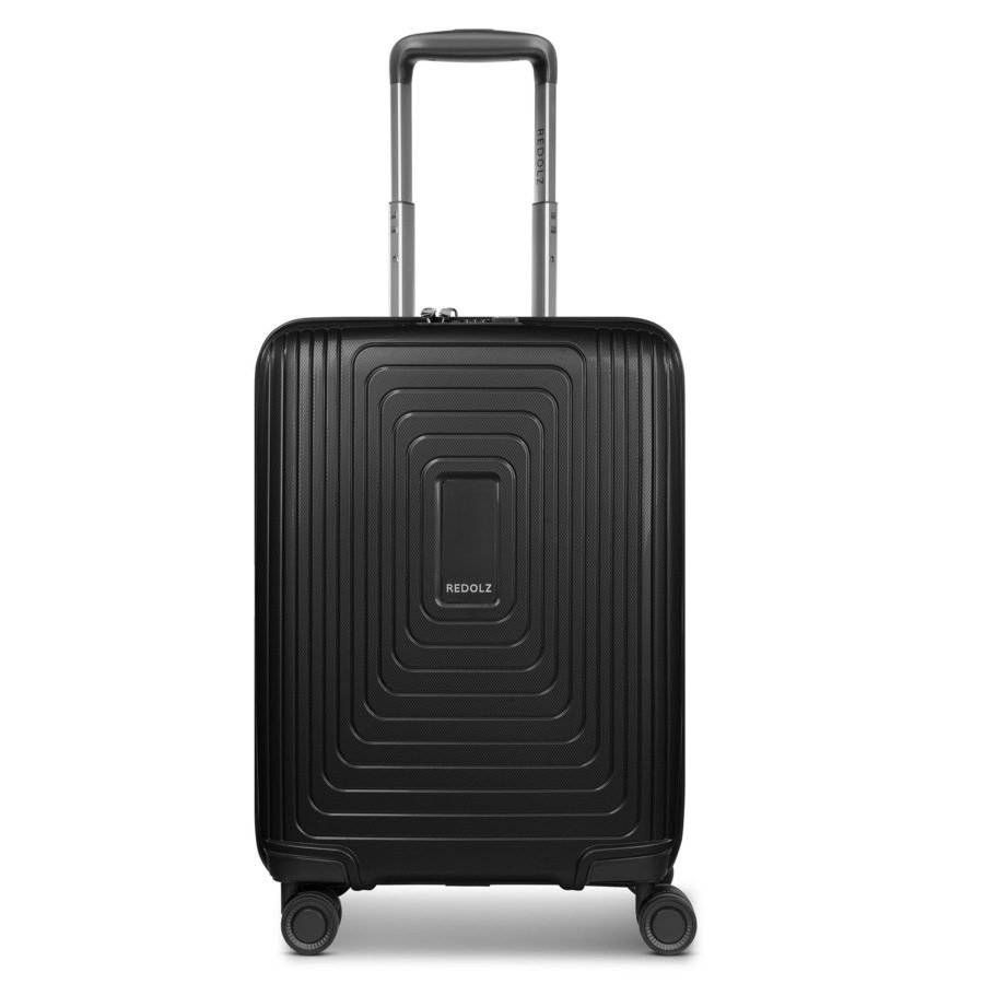 Redolz Essentials 14 4-Rollen Kabinentrolley 55 cm slim Reisetaschen 1 ct Schwarz Herren
