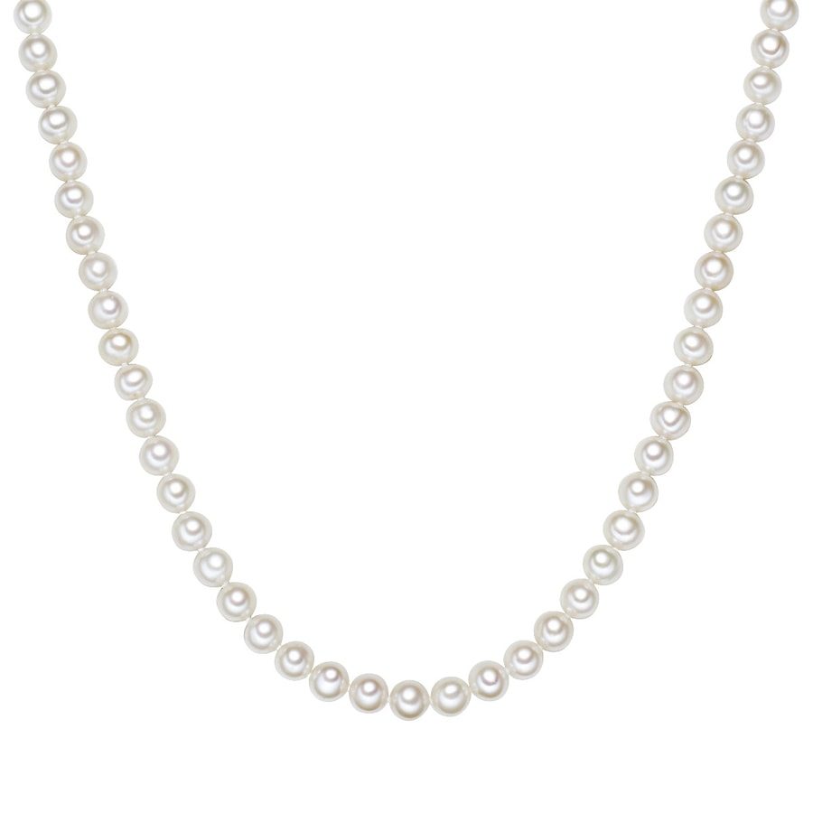 Valero Pearls Halskette aus Sterling Silber in silber mit Süßwasser-Zuchtperle Ketten 1 ct Damen