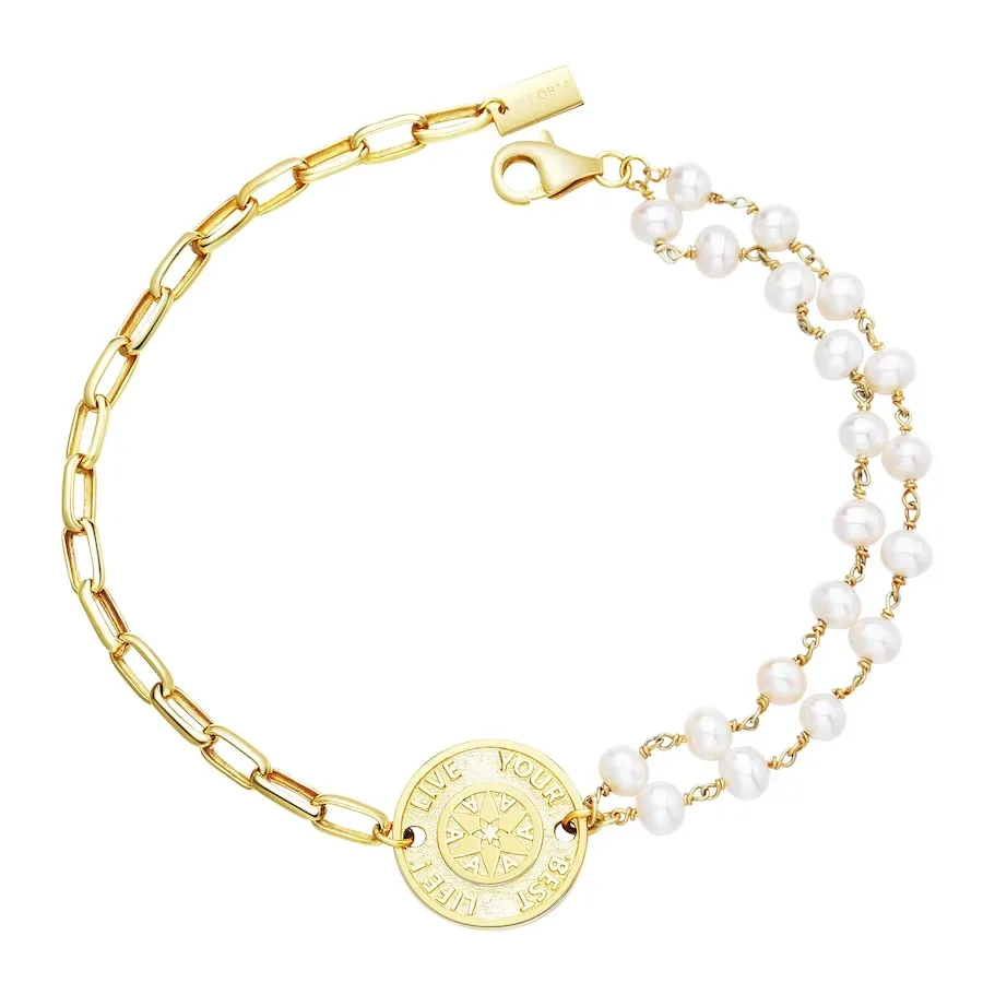 AILORIA - SHIRUSHI Armband, 22cm, Perle