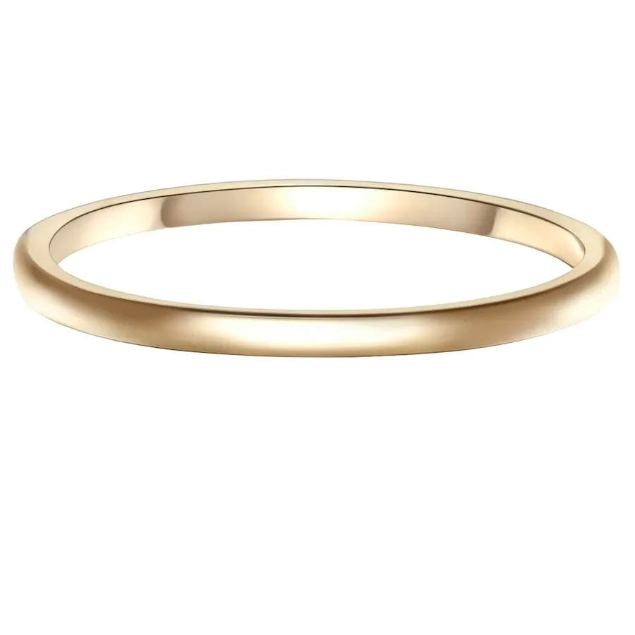 Glanzstücke München Ring Sterling Silber in Gelbgold Ringe 1 ct Damen