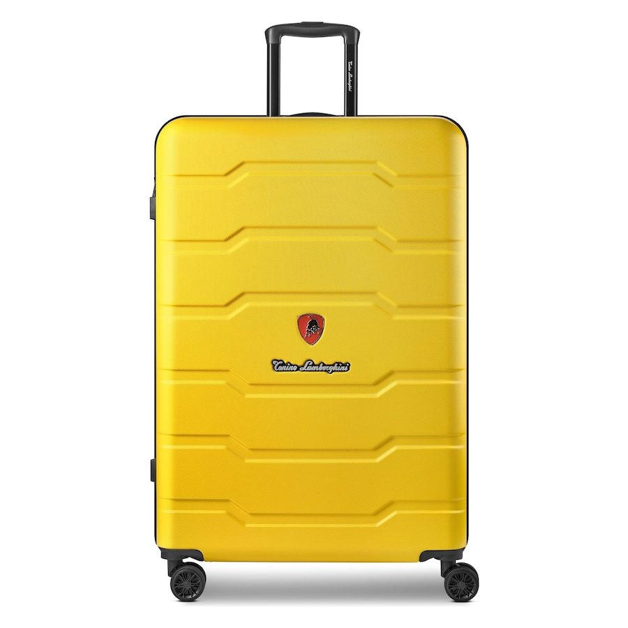 Tonino Lamborghini Bologna 4 Rollen Trolley L 77 cm Koffer & Trolleys 1 ct Gelb Herren