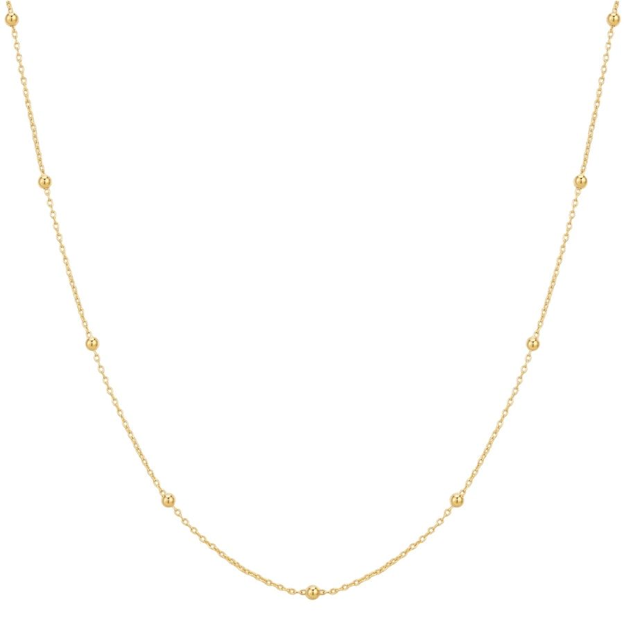 Rafaela Donata Halskette aus Sterling Silber in Gelbgold Ketten 1 ct Damen