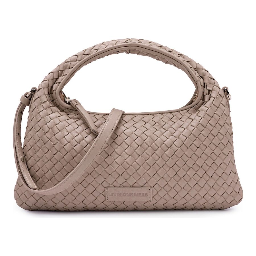 LES VISIONNAIRES Sadie Weave Schultertasche Handtaschen 1 ct Hellbraun Damen