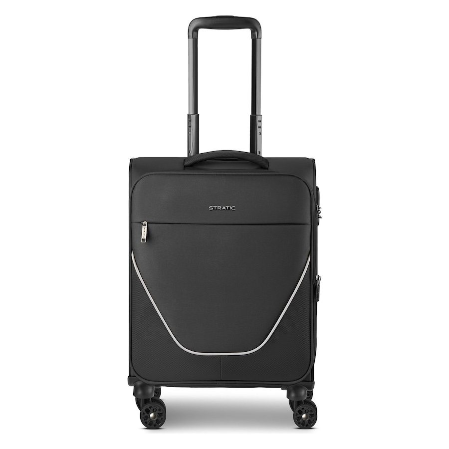 Stratic taska 4-Rollen Kabinentrolley S 55 cm mit Dehnfalte Reisetaschen 1 ct Schwarz Herren