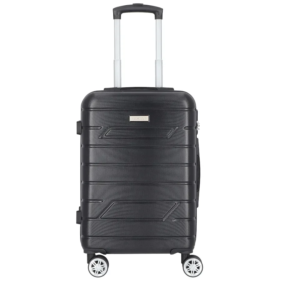 NOWI Bergamo 4 Rollen Kabinentrolley 56 cm Reisetaschen 1 ct Schwarz Herren