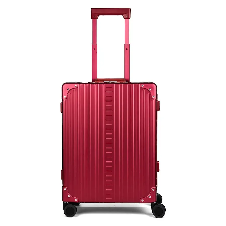 Aleon Traveler 4 Rollen Kabinentrolley 55 cm Koffer & Trolleys 1 ct Dunkelrot Herren
