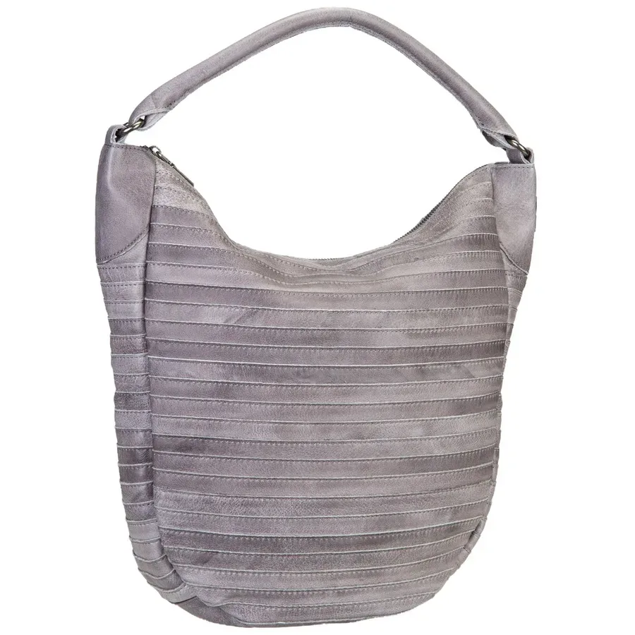 FREDsBRUDER Gürteltier S Schultertasche Leder 31 cm Handtaschen 1 ct Grau Damen