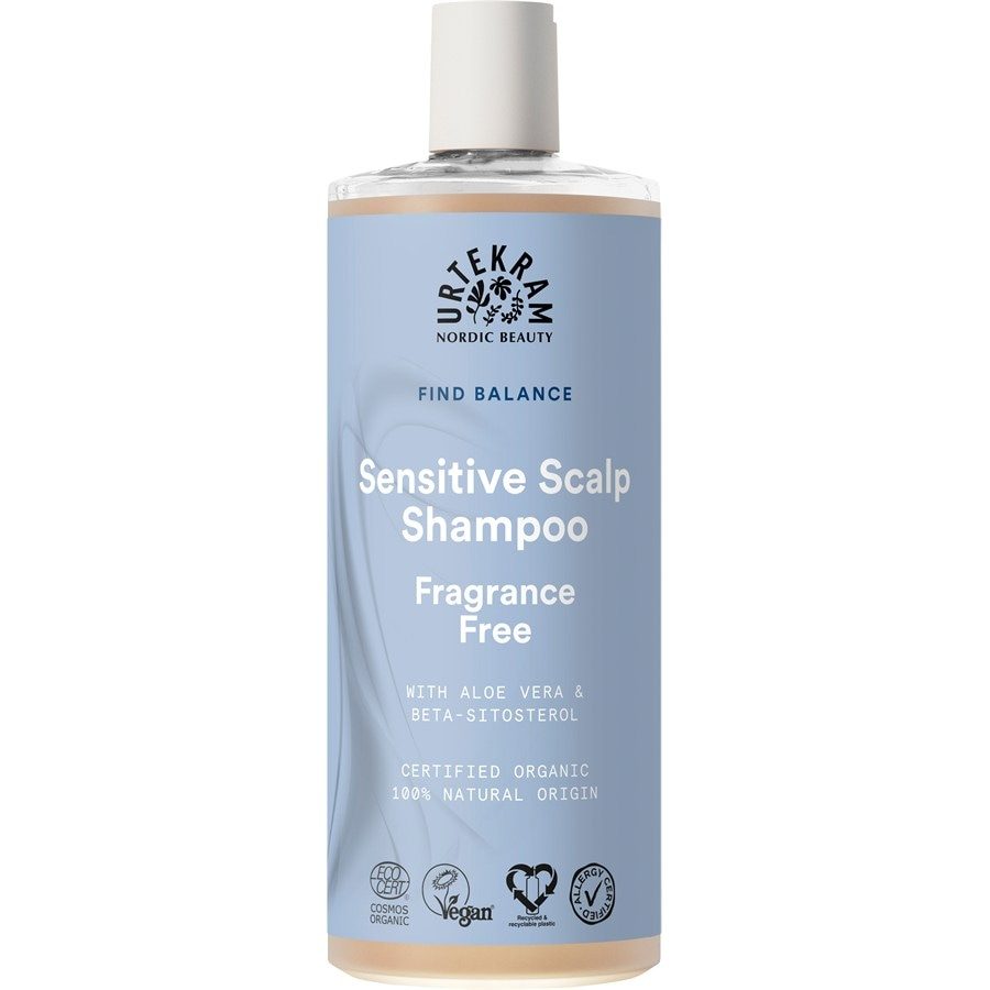 Urtekram Fragrance Free Sensitive Scalp Shampoo 500 ml Damen