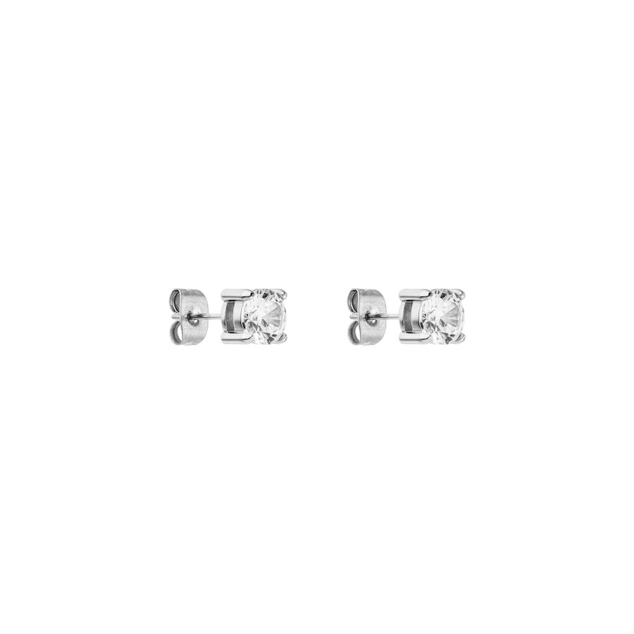 Purelei Pristine Groß Ohrringe 100% Edelstahl 1 ct Grau Damen