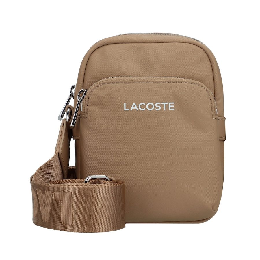 Lacoste Active Nylon Umhängetasche Handtaschen 1 ct Braun Herren