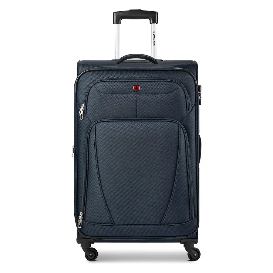 Wenger Beaumont 4 Rollen Trolley L 78 cm mit Dehnfalte Koffer & Trolleys 1 ct Schwarz Herren