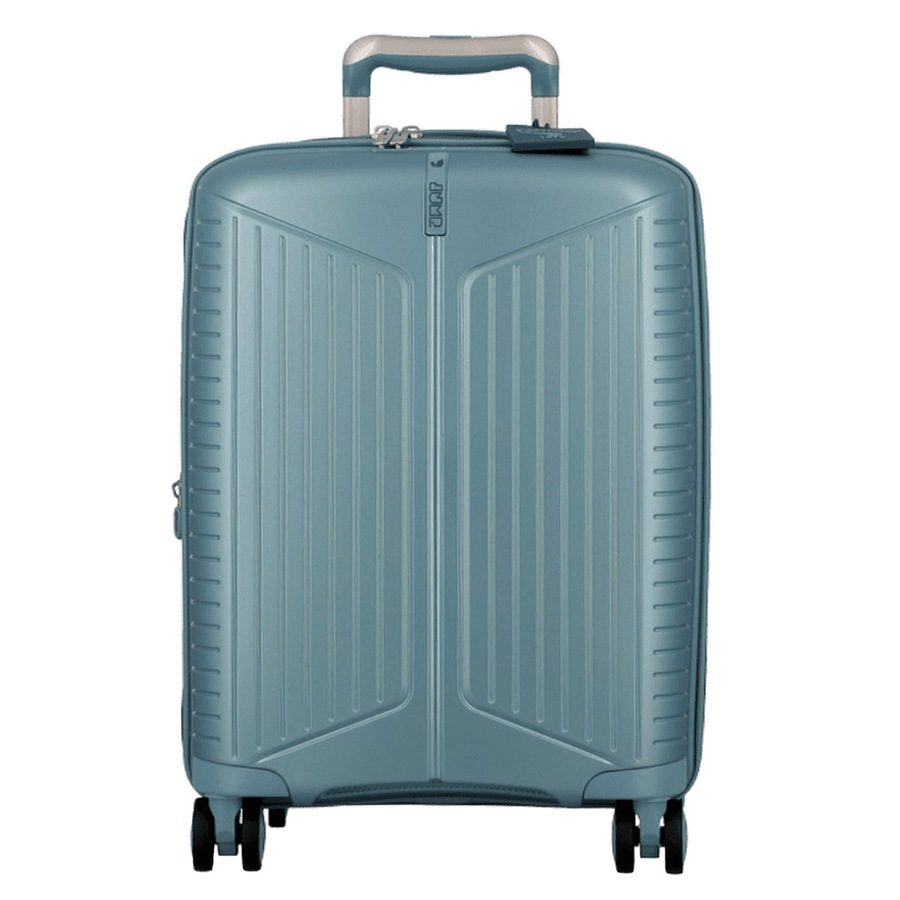 Jump Evae 4 Rollen Kabinentrolley 55 cm mit Dehnfalte Rabattaktion 1 ct Grau Herren