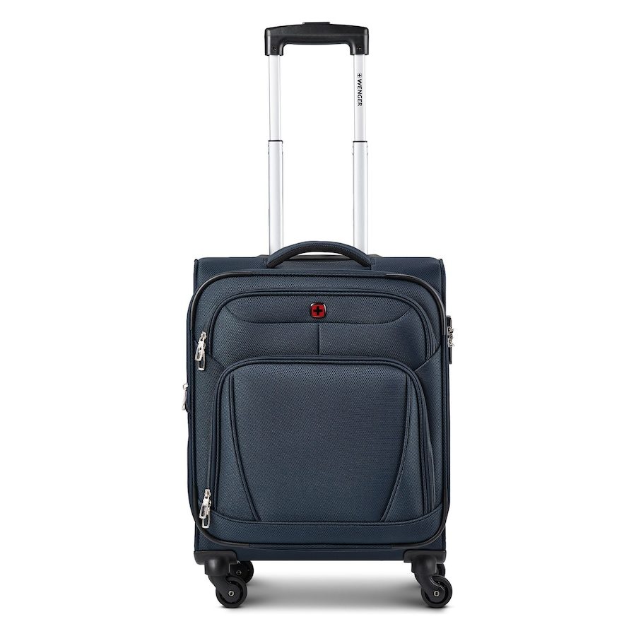 Wenger Beaumont 4 Rollen Kabinentrolley S 54 cm mit Dehnfalte Koffer & Trolleys 1 ct Schwarz Herren