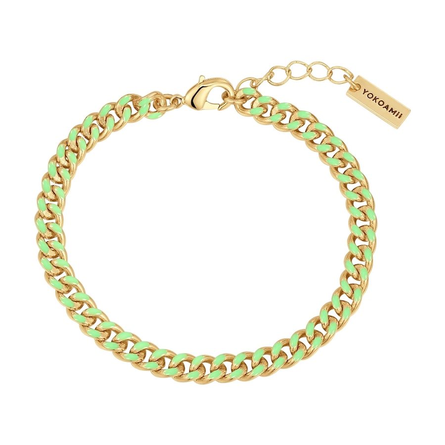 Yokoamii Armband aus Messing in Gelbgold mit Armbänder & Armreife 1 ct Damen