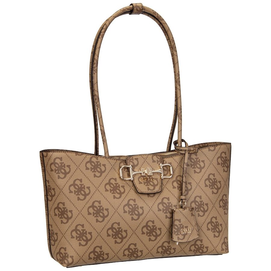 Guess Janie Schultertasche Handtaschen 1 ct Braun Damen